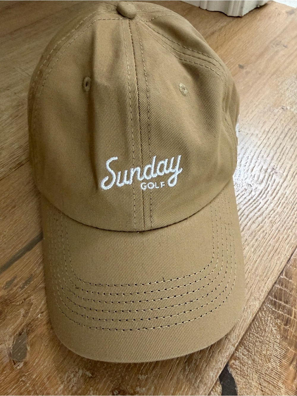 Sunday Tan Baseball Cap never been worn